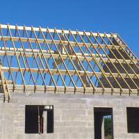 Réalisation Maison Pasquier - chantier de toiture
