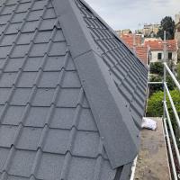 Réalisation Maison Pasquier - chantier de toiture