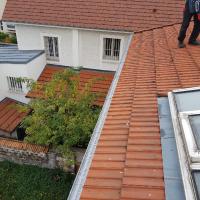 Réalisation Maison Pasquier - chantier de toiture