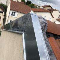 Réalisation Maison Pasquier - chantier de toiture