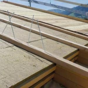 Réalisation Maison Pasquier - chantier de toiture