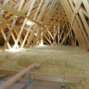 Réalisation Maison Pasquier - chantier de toiture